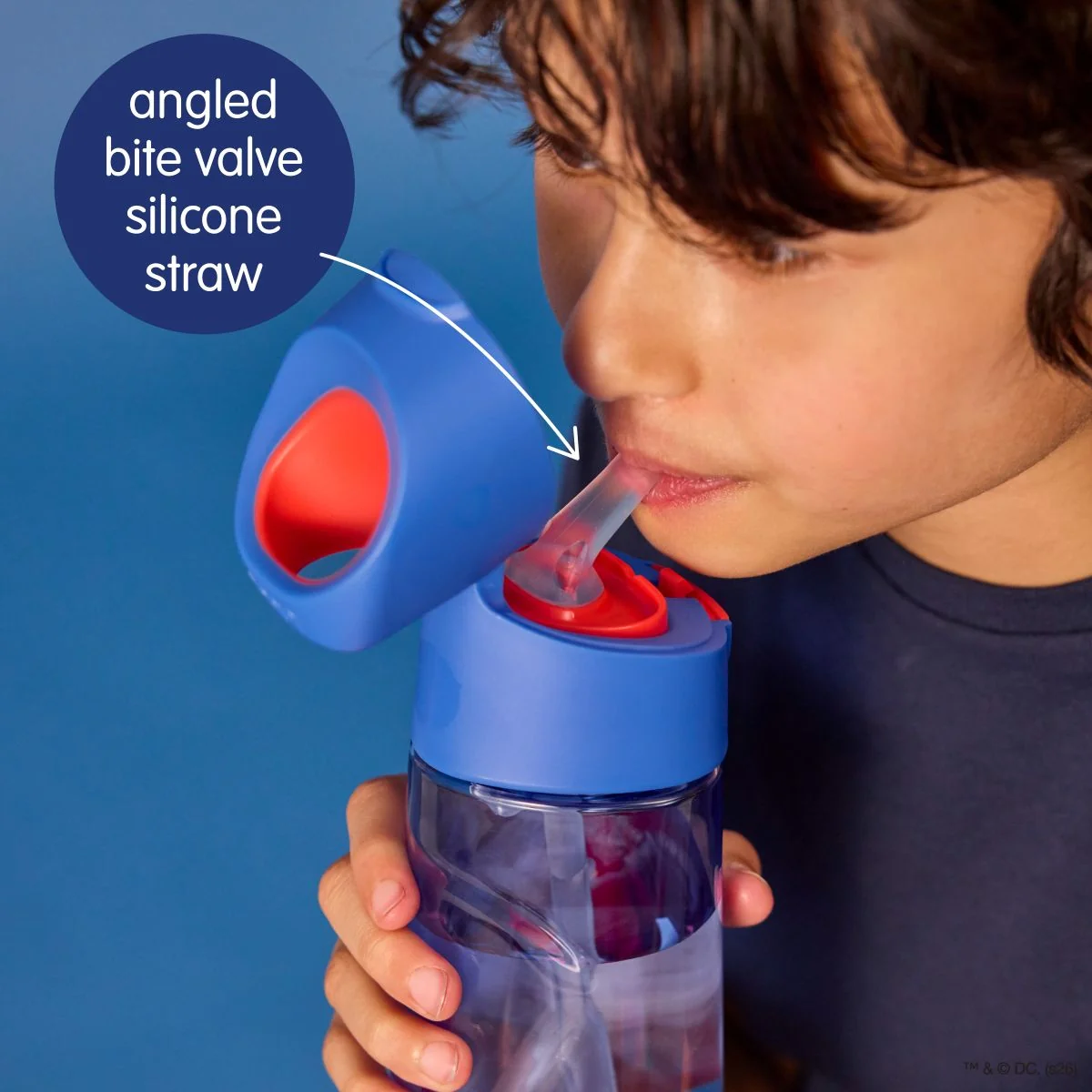 Gourde à paille B box Tritan™  - Superman 600ML