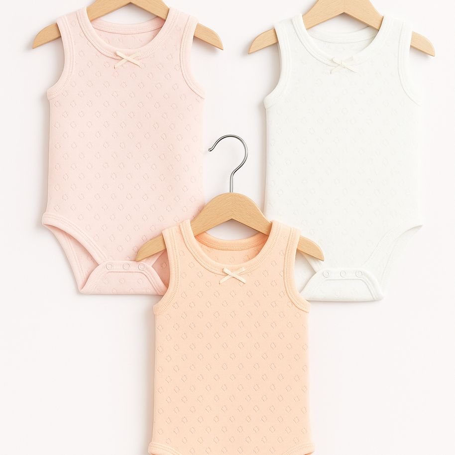 Lot de 3 bodies  - Caramell