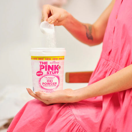 The Pink Stuff – Détachant en Poudre Oxi Miracle pour Linge Blanc 1 kg - The Pink Stuff - pour bébé Maroc -www.babyboss.ma