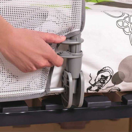 Barrière de sécurité pour lit enfant 90cm Gris Safety 1st