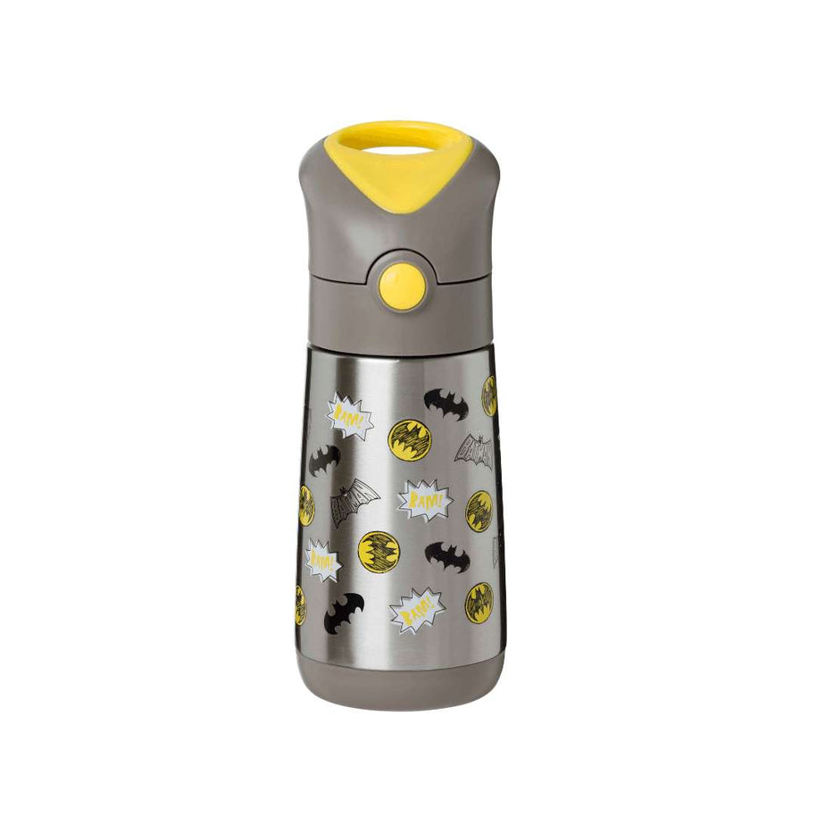 Gourde Isotherme 350ml – Batman by b.box 🦇 - BBOX USA - Batman Insulated Water Bottle pour bébé Maroc -www.babyboss.ma