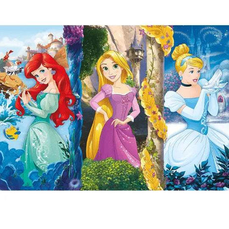 4 PUZZLES PROGRESSIFS SUPERCOLOR PRINCESSES DISNEY – CLEMENTONI - Clementoni - pour bébé Maroc -www.babyboss.ma