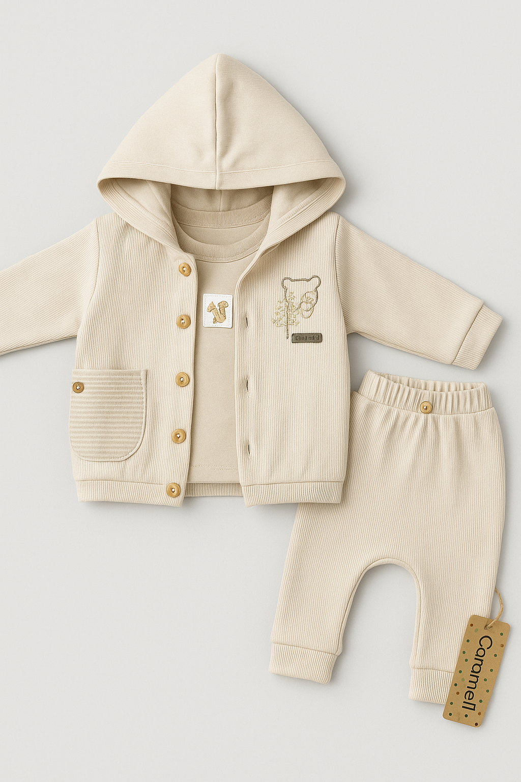 Ensemble 3 pièces – Beige