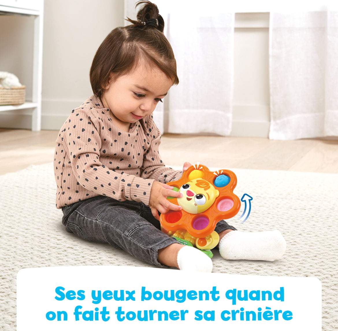 P’tit lion tourni pop-Vtech - Vtech - pour bébé Maroc -www.babyboss.ma