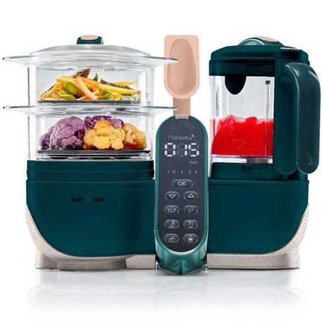 Babymoov Robot Cuiseur Nutribaby (+) Opal Green - Babymoov - Robot Cuiseur pour bébé Maroc -www.babyboss.ma