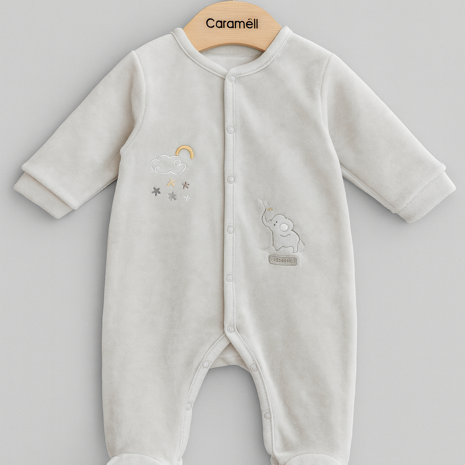 Grenouillère pour bébé - Caramell