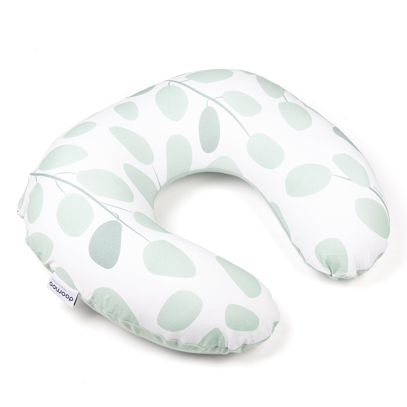 Coussin d'allaitement & maternité SOFTY Doomoo Leaves Green