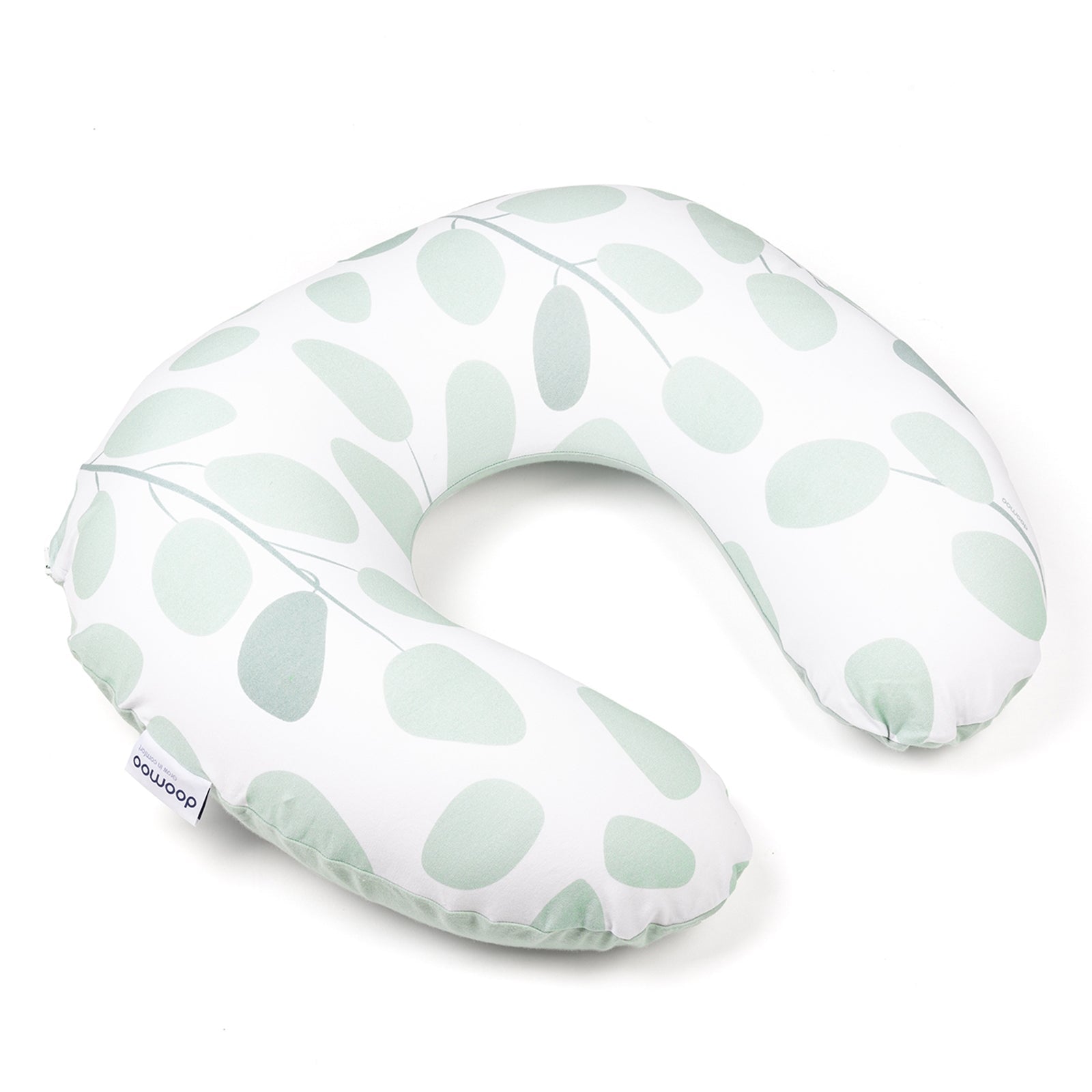 Coussin d'allaitement & maternité SOFTY Doomoo Leaves Green