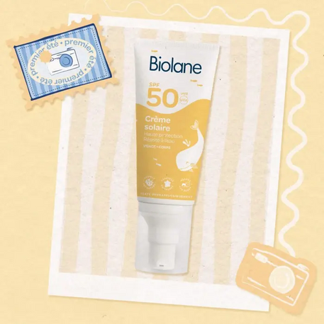 Biolane Crème solaire SPF50 Visage & Corps 50ml
