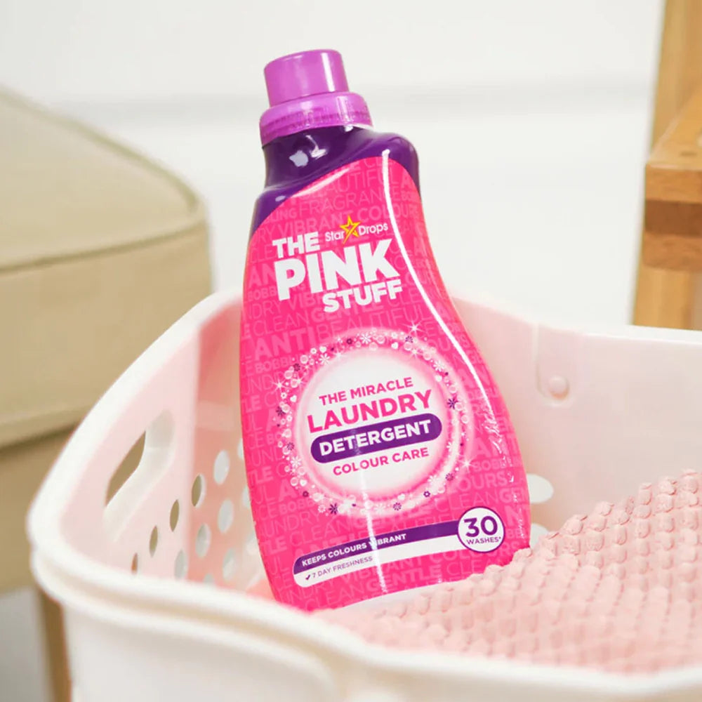 The Pink Stuff Liquide Miracle Linge Couleurs Sensitive - 960ml