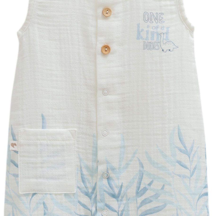 Combinaison intégrale pour bébé, couleur écru - Caramell - Grenouillère pour bébé Maroc -www.babyboss.ma