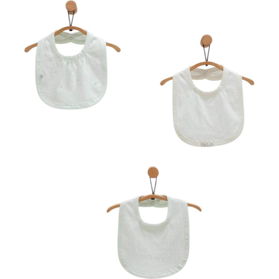 Lot de 3 bavoirs - Caramell - caramell - Tablier pour bébé Maroc -www.babyboss.ma