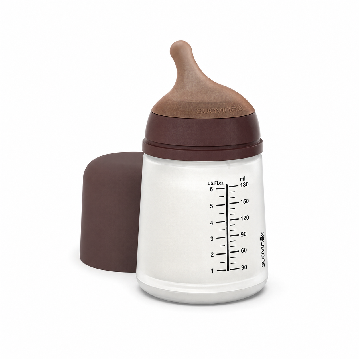 Biberon Anti-Colique Suavinex Zero.Zero™️ 180 ml – Débit Adapté