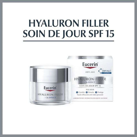 Eucerin – Hyaluron filler 3* effect soin de jour - 50 ml - Eucerin - Visage pour bébé Maroc -www.babyboss.ma