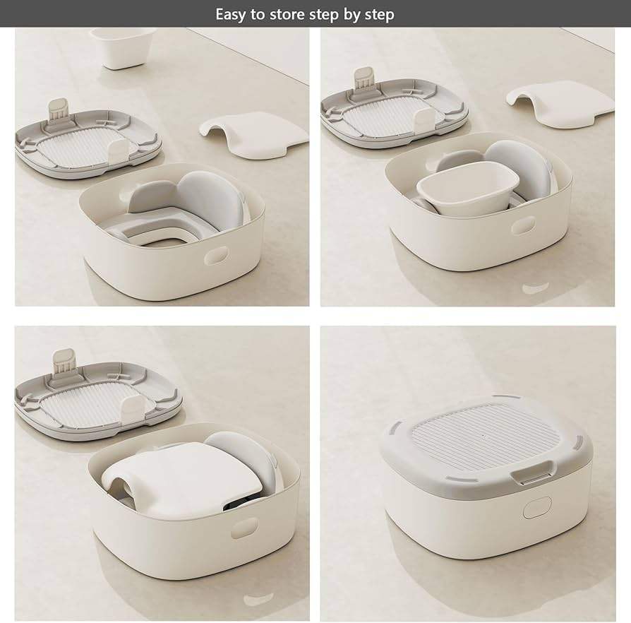 Pot d’apprentissage multifonctions 3 en 1 - Bebamour - Pots et Réducteurs pour bébé Maroc -www.babyboss.ma