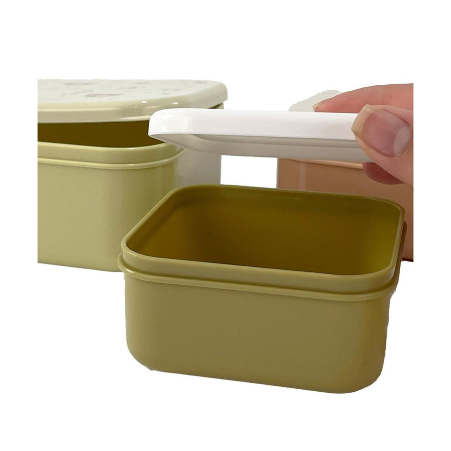 Set boites repas enfant Miniland Explorer lave-vaisselle