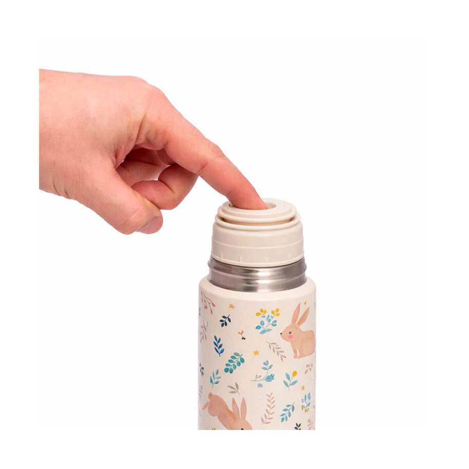 Thermos bebe Miniland Lapin triple couche isolante