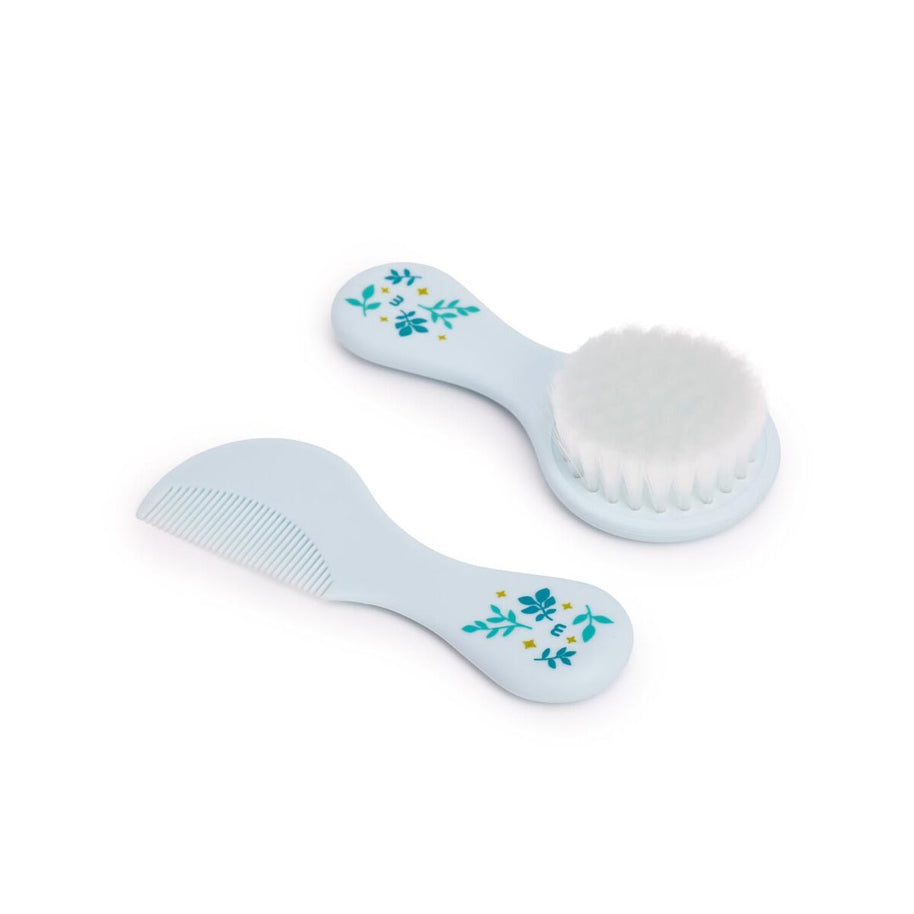 Baby Kit Miniland ciseaux coupe ongles brosse peigne bebe