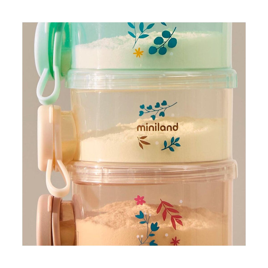Boite doseuse lait en poudre bebe Miniland Dreamland