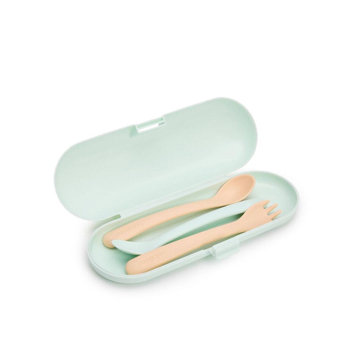 Couverts bebe Miniland manches ergonomiques apprentissage