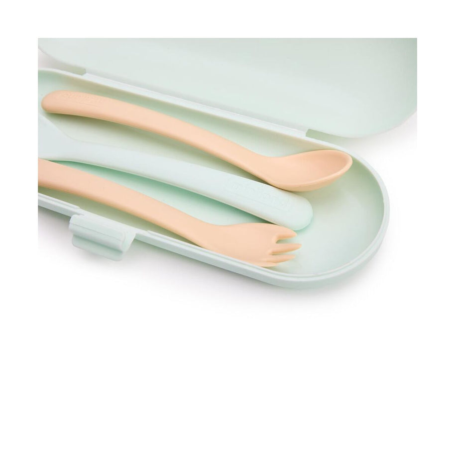 Cuillere et fourchette Miniland Dreamland pour bebe