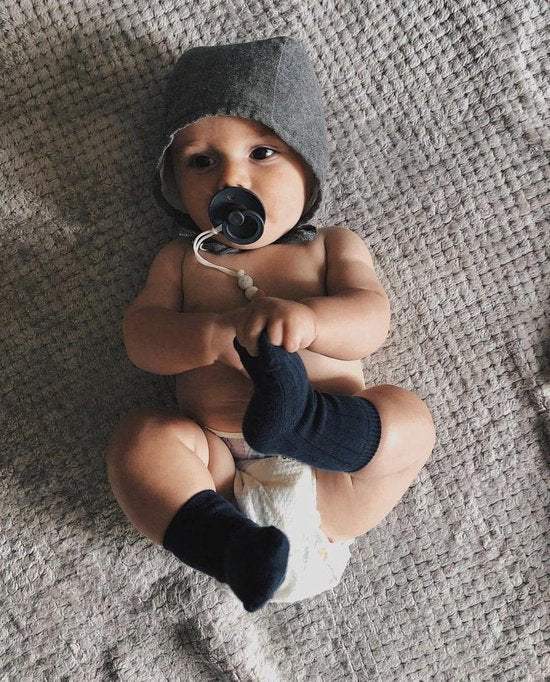 Lot de 2 Sucettes Bibs - Black/White