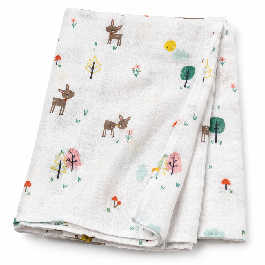 Housse en mousseline multi-usages 80X100 cm