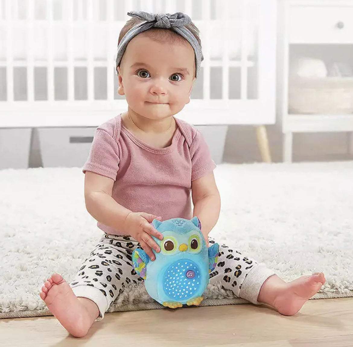 Ma veilleuse lumi chouette Vtech - Bleu - Vtech - Veilleuses pour bébé Maroc -www.babyboss.ma