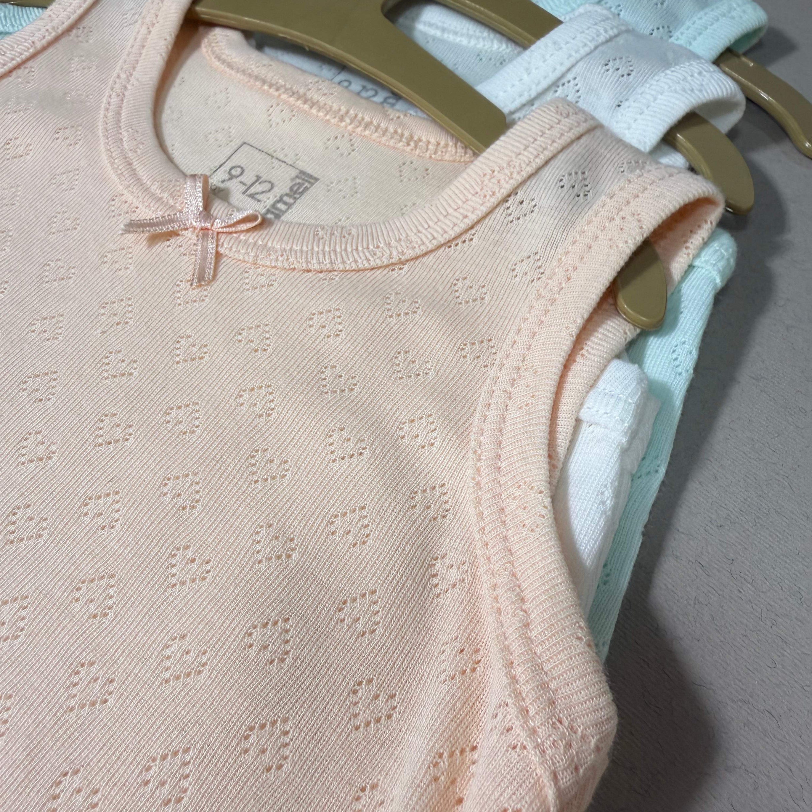 Lot de 3 bodies - Caramell - Caramell - Body pour bébé Maroc -www.babyboss.ma