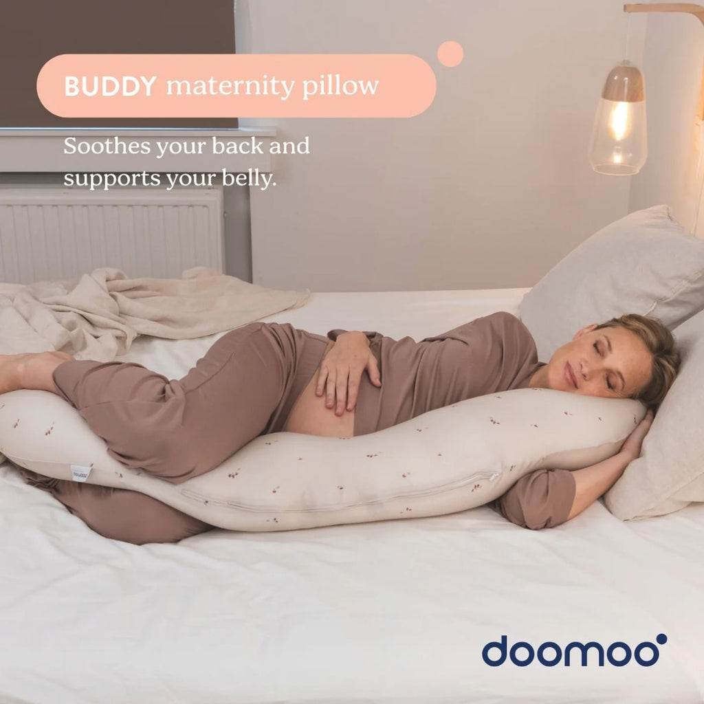Coussin d'allaitement et maternité BUDDY Doomoo - Mushrooms