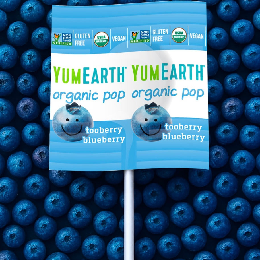 Sucettes biologiques YumEarth AROMATISÉES AUX FRUITS - Yumearth - 