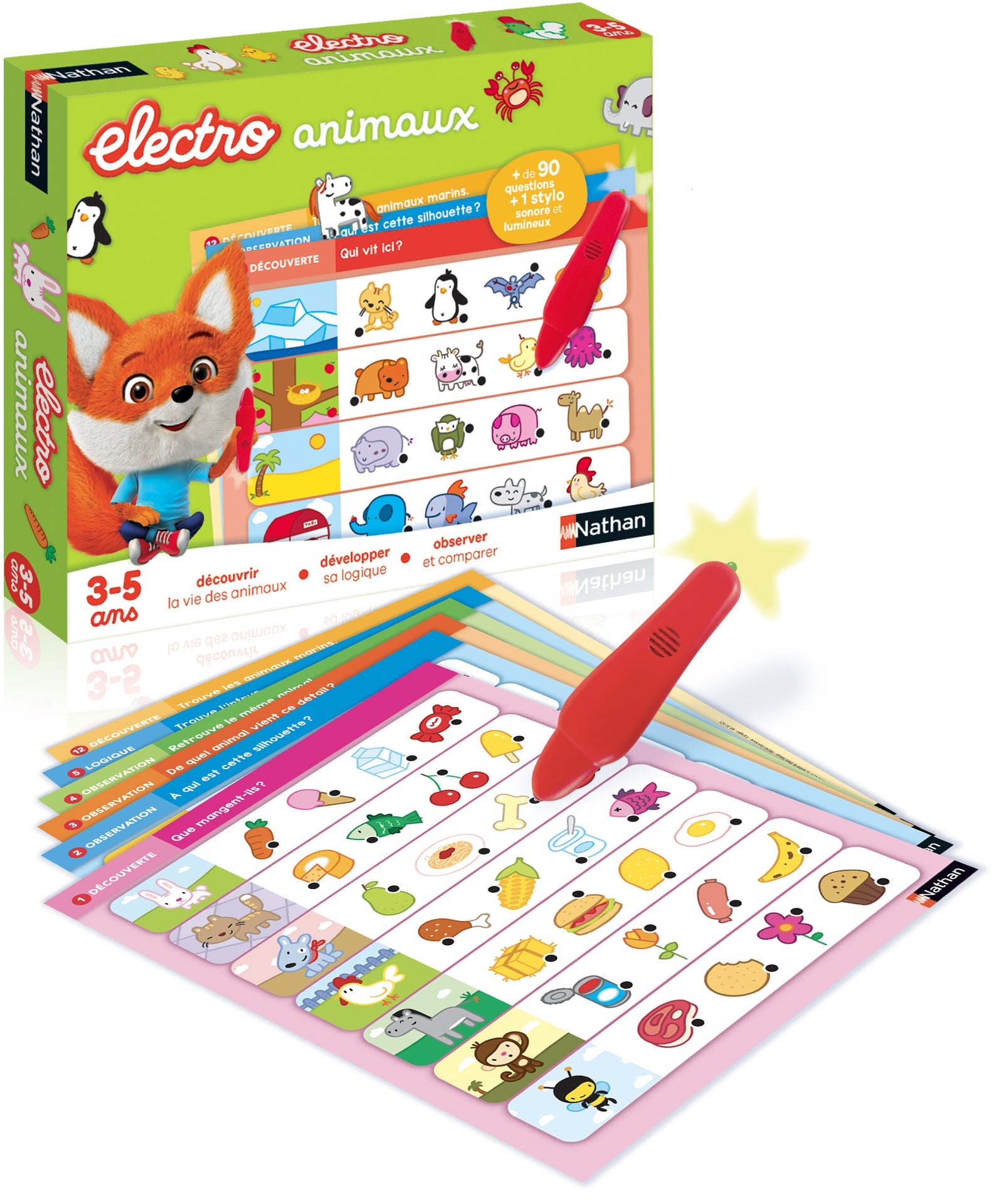 Nathan Elecro Animaux 3-5 ans