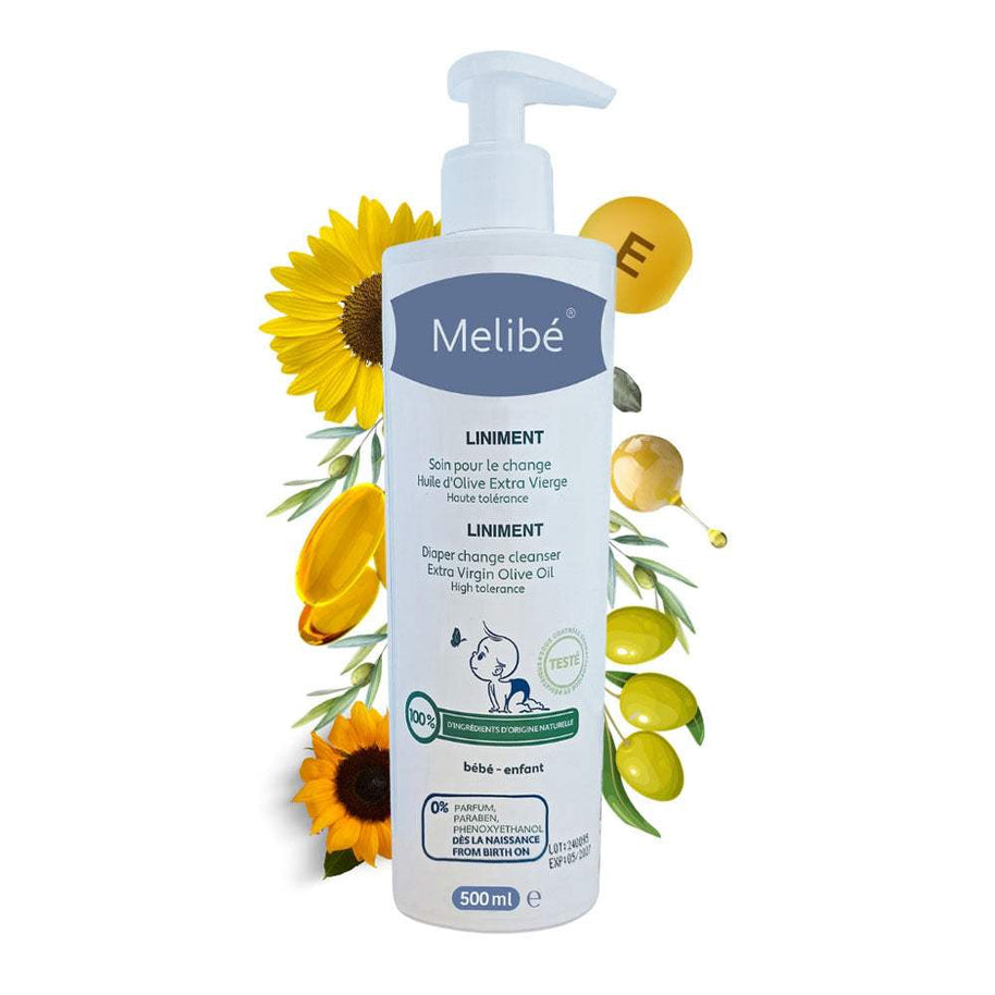 Melibé Liniment pour le Change - 500ml - Melibé - Liniments pour bébé Maroc -www.babyboss.ma