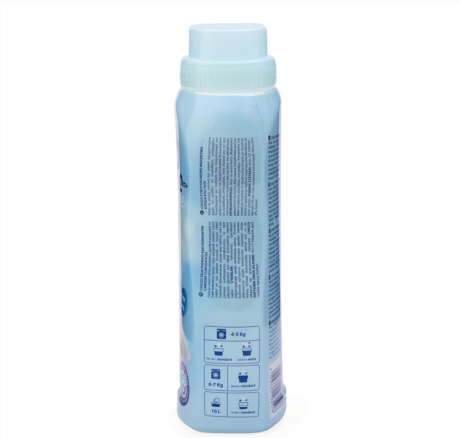 Adoucissant concentré Chicco Sensitive Cœur de Talc – 750 ml