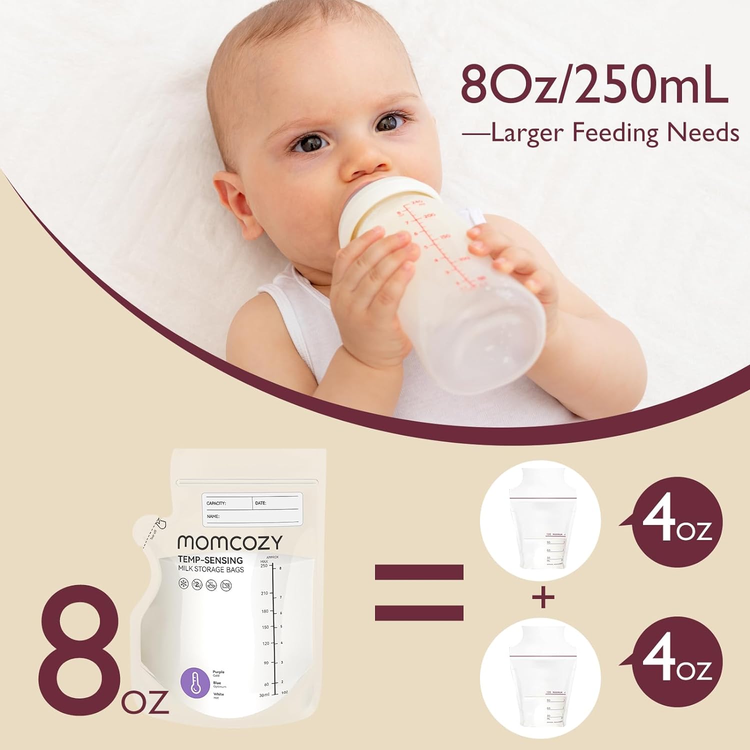 Sacs de rangement Momcozy Spout Montmilk