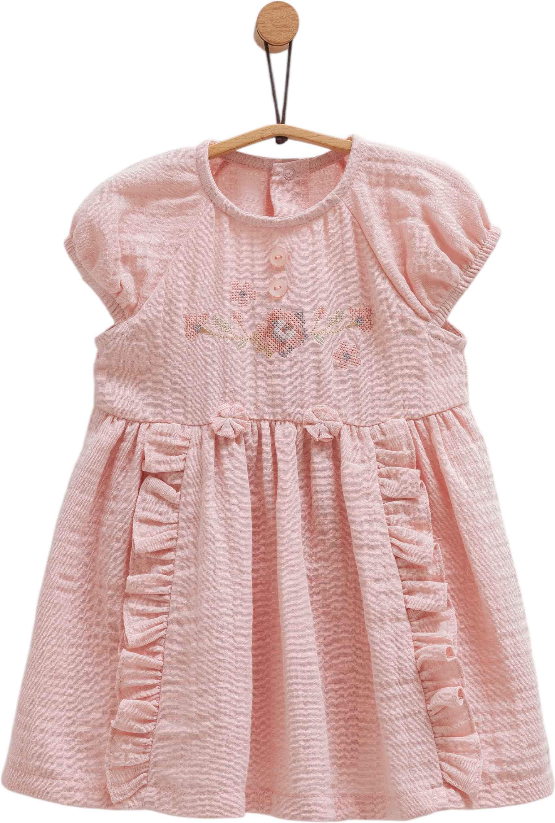 Robe enfant rose - Caramell - Ensemble pour bébé Maroc -www.babyboss.ma