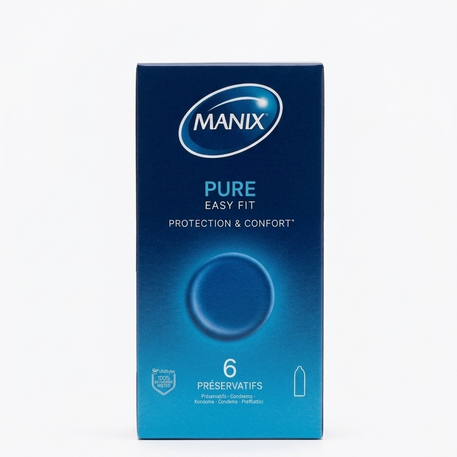 Manix Pure Easy Fit 6 unités