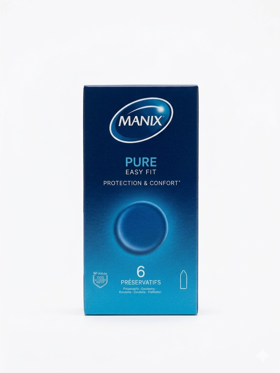 Manix Pure Easy Fit 6 unités