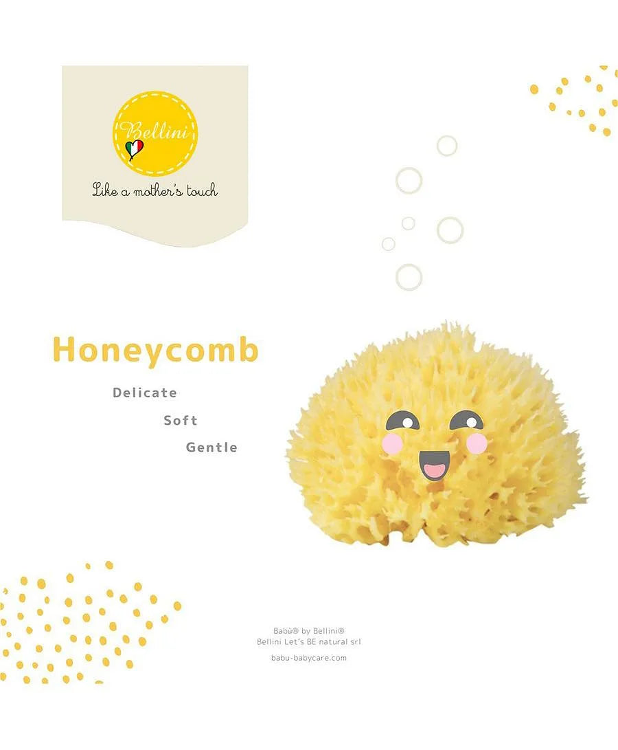 BELLINI natural sponge - BELLINI - Nettoyants pour le corps pour bébé Maroc -www.babyboss.ma