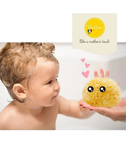 BELLINI natural sponge - BELLINI - Nettoyants pour le corps pour bébé Maroc -www.babyboss.ma