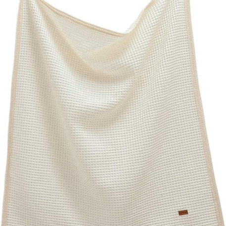 Couverture en coton, écru, 100x110 cm - Caramell - Caramell - Couverture pour bébé Maroc -www.babyboss.ma