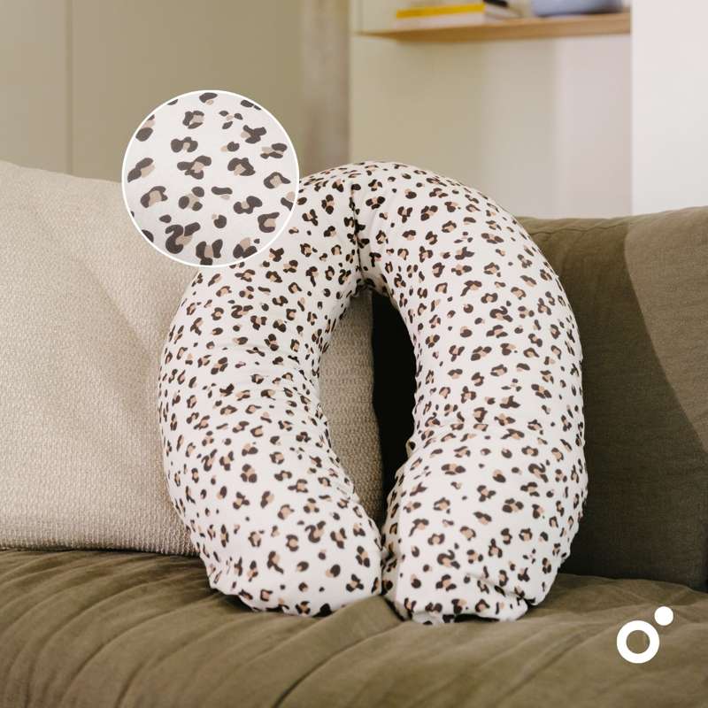 Coussin d'allaitement et maternité BUDDY Spring Doomoo - Leopard