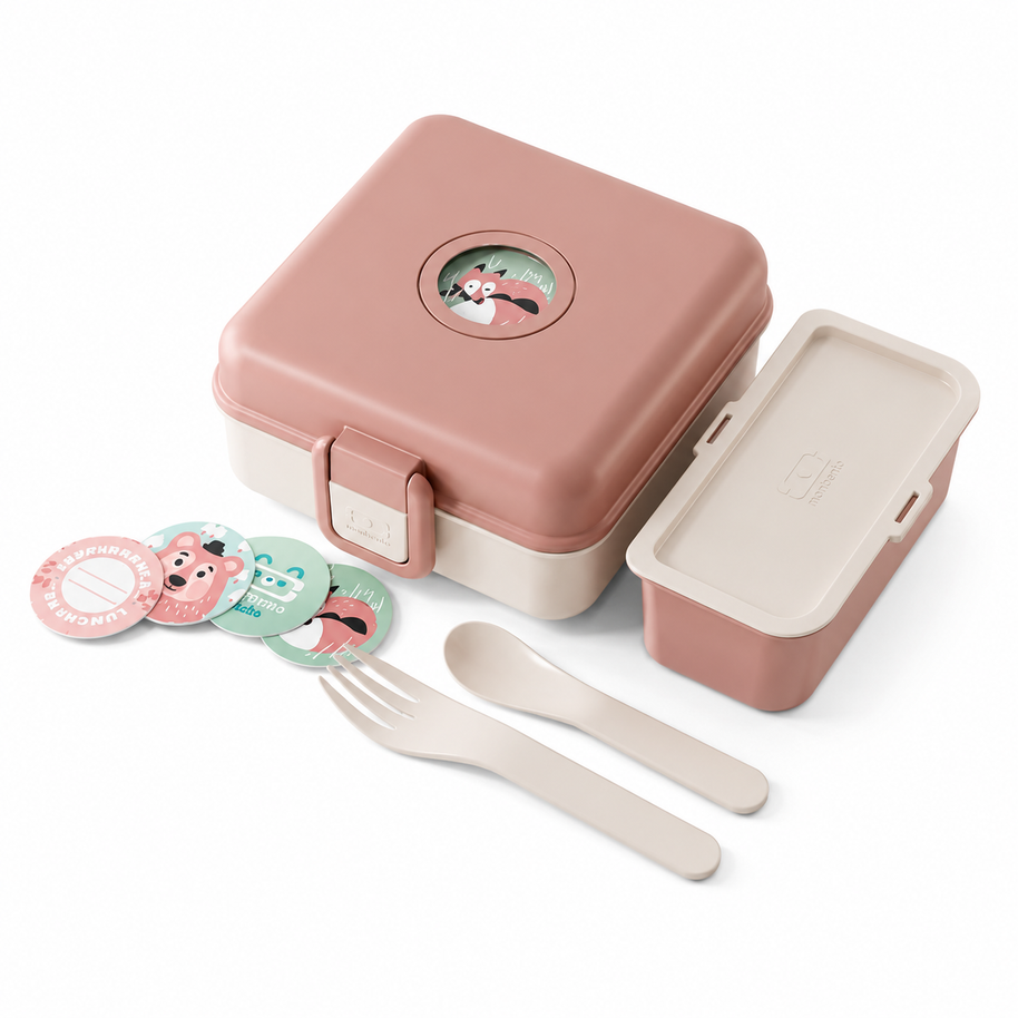 Monbento Lunch Box pour Enfant Sans BPA - Rose