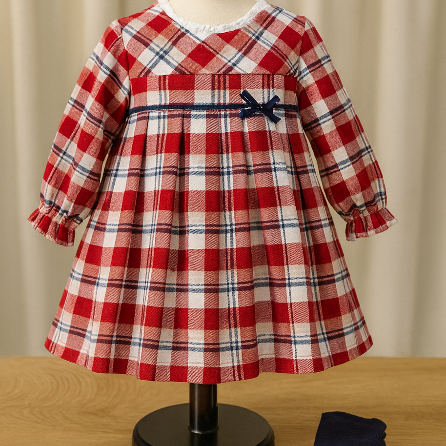 Soft Dress and Matching Tights for Baby