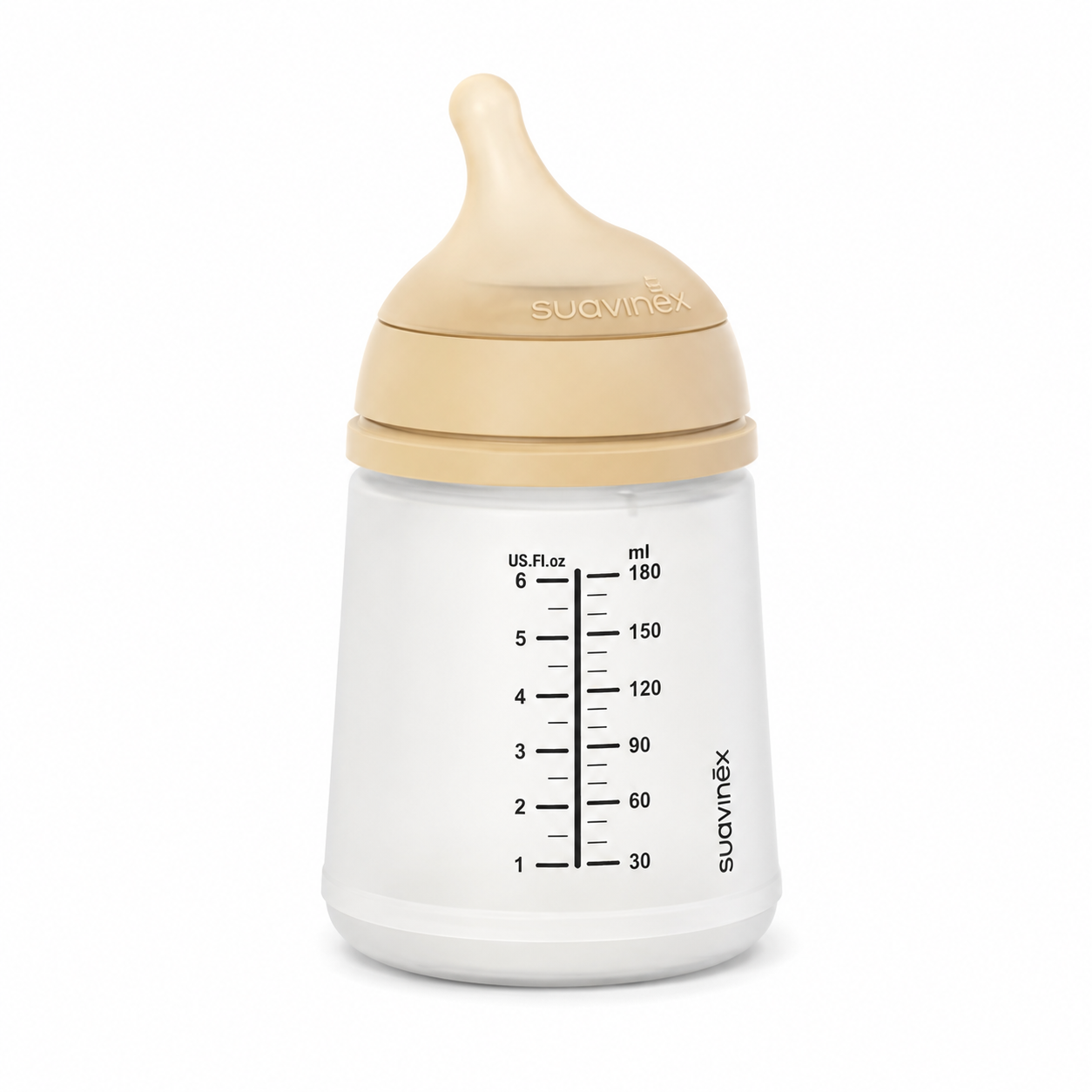 Biberon Anti-Colique Suavinex Zero.Zero™️ 180 ml – Débit Adapté