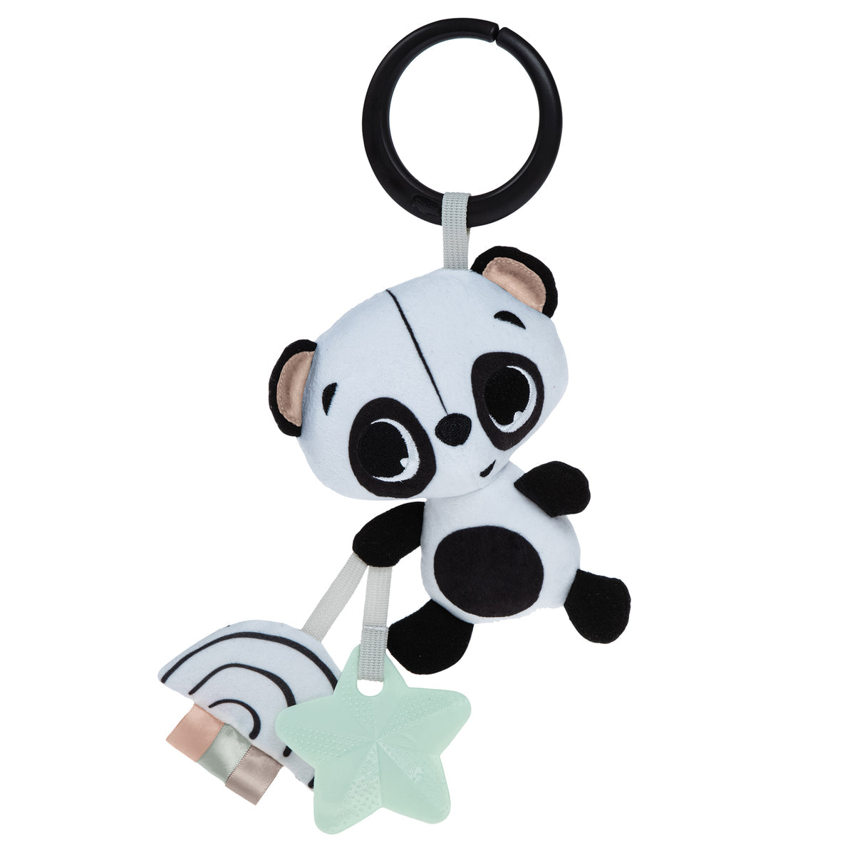 Hochet panda décoratif noir et blanc Tiny Love
