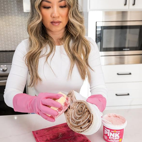 Éponge Sqeezy Miracle à Double Face- The Pink Stuff - The Pink Stuff - pour bébé Maroc -www.babyboss.ma