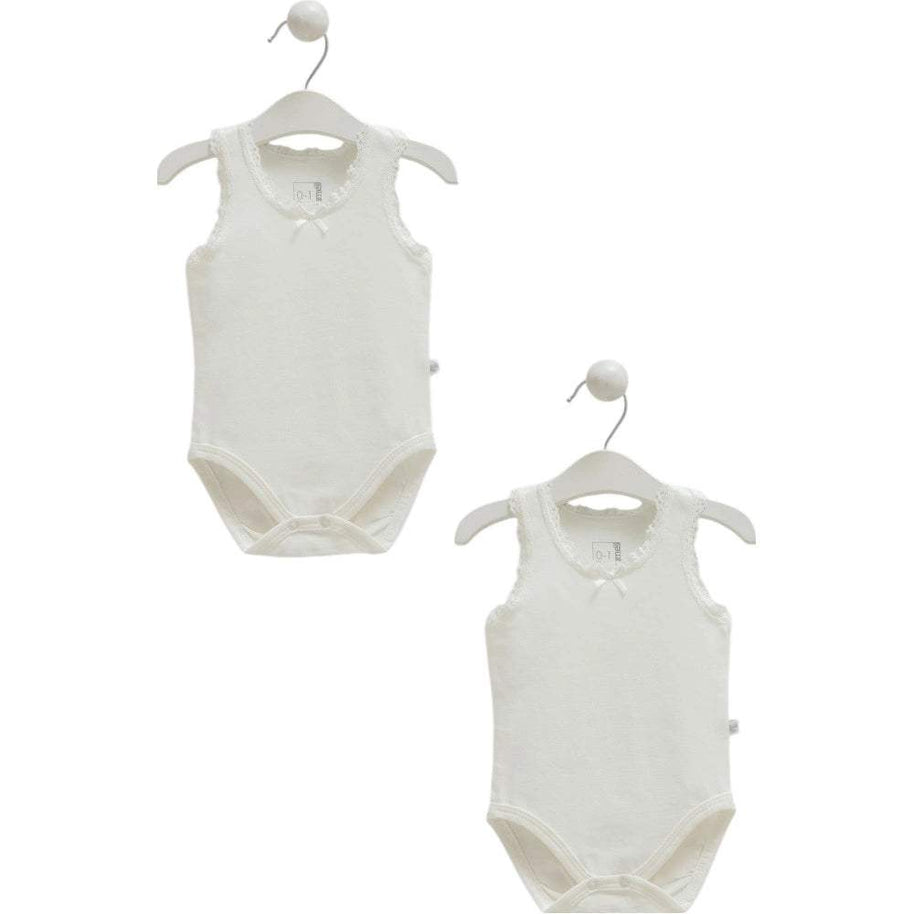 Lot de 2 bodies - Caramell - caramell - Body pour bébé Maroc -www.babyboss.ma