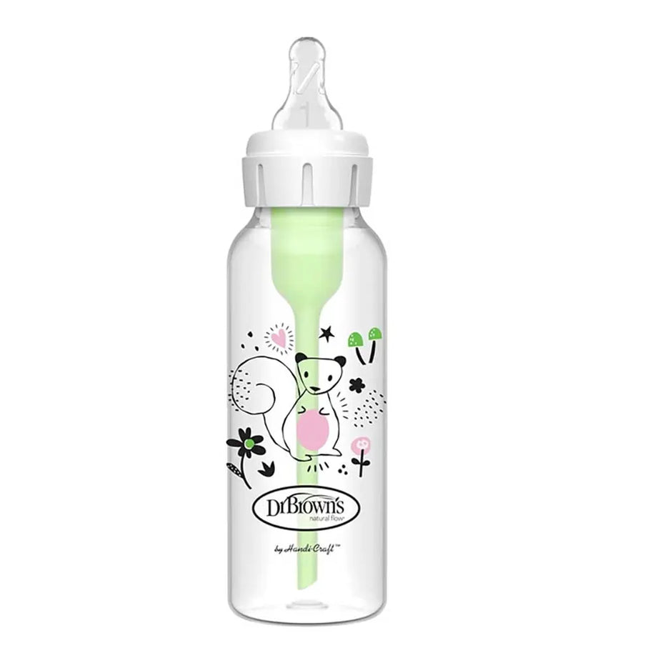 Dr. Brown’s Biberon Anti-Colique Plastique 250 ml - Dr. Brown's - Biberon pour bébé Maroc -www.babyboss.ma