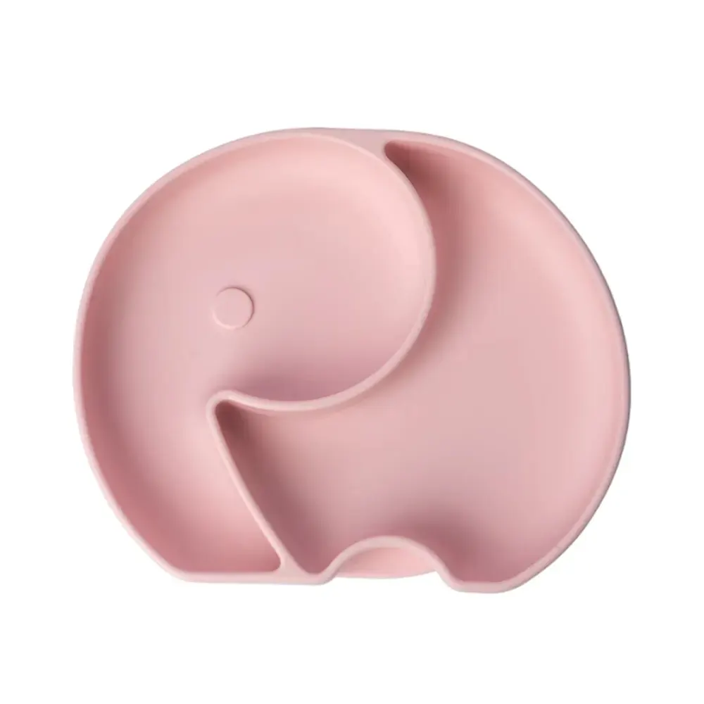 Assiette en Silicone Compartimentée avec ventouse Yummy